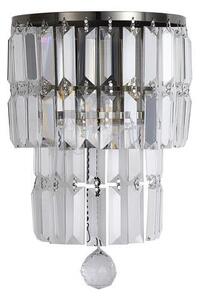 Searchlight 61321-2AB - Настенно осветително тяло EMPIRE 2xE14/7W/230V IP44