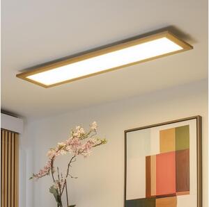 Brilagi - LED Плафониера SLIMFRAME WOOD LED/58W/230V 124x34 см кафяв