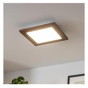 Brilagi - LED Димируема лампа SLIMFRAME WOOD LED/25W/230V 34x34 см + д.у