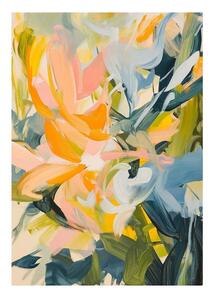 Печатна върху платно картина 70x100 cm Floral Gust – Styler