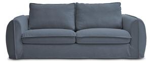 Син диван за ежедневно спане/сгъваем 216 cm Archimede – Bobochic Paris