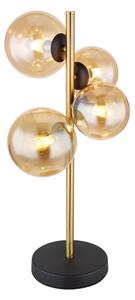 Globo 56135G1 - Резервен стъклен абажур RIHA централен Ø 12 см златист