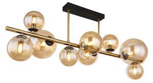 Globo 56135G1 - Резервен стъклен абажур RIHA централен Ø 12 см златист