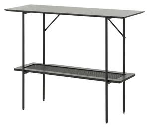 Черна конзолна маса 37x100 cm Pensacola – Unique Furniture