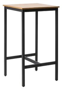 Бар маса от декор от дъб 60x60 cm Cesura – Unique Furniture