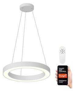 Immax NEO 07091L - LED Димируем висящ полилей PASTEL LED/52W/230V 60 см бял