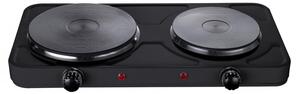 Двоен електрически котлон Rosberg R51445ID, 2500 W, 5 степени, Черен