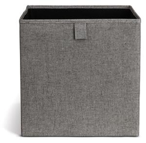 Сива текстилна кутия за съхранение 32x31,5x31,5 cm Soft Storage Cube – Bigso