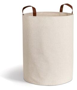 Бежов текстилен кош за пране 69 l Soft Storage – Bigso