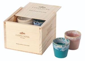 Глинени чаши в комплект 8 бр. за еспресо 90 ml Grespresso – Costa Nova