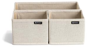 Текстилни органайзери за шкаф 3 бр. Soft Storage – Bigso