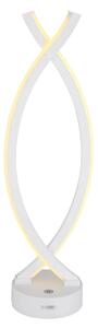 Globo 58457W - LED регулируема настолна лампа HELA LED/1W/3,7V бяла