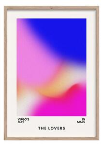 Печатна картина с включена рамка 50x70 cm Love Flow – Styler