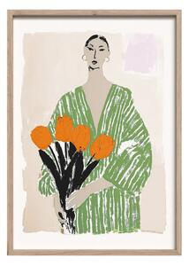 Печатна картина с включена рамка 50x70 cm Stella – Styler
