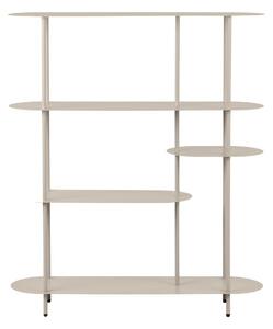 Бежов метален стелаж 118x139x31 cm Rieti – House Nordic