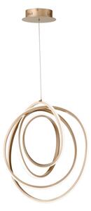 Ondaluce - LED димируем полилей на кабел GOLDEN LED/50W/230V Ø 50 см златист