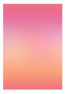 Печатна върху платно картина 70x100 cm Pink Aura – Styler