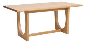 Сгъваема трапезна маса от декор от дъб 95x180 cm Flow – Unique Furniture