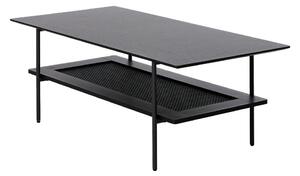 Черна масичка за кафе 55x110 cm Pensacola – Unique Furniture