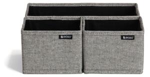 Текстилни органайзери за шкаф 3 бр. Soft Storage – Bigso
