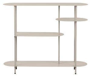 Бежов метален стелаж 118x97x31 cm Rieti – House Nordic