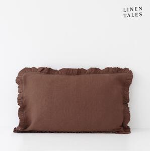 Ленена калъфка за възглавница 50x60 cm Chocolate – Linen Tales