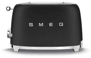 Maтово черen tостер в ретро стил - SMEG