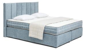 Синьо боксспринг легло 160x200 cm Olia Bold Line – Bonami Selection