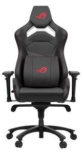 Геймърски стол Asus ROG Chariot X Core, до 136kg, алуминиева база, Class 4 газов амортисьор, 4D подлакътници, черен