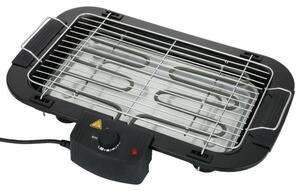 Скара Rosberg R51015G, неръждаема стомана, 2000W, черна