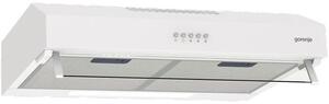 Абсорбатор Gorenje WHU629EW/M, свободностоящ, 249m3, 1 мотор, бял, LED светлина, електронно управление