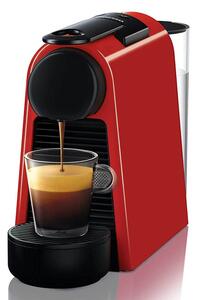 Кафемашина на капсули Nespresso Essenza Mini Red, 1450W, 0.6л. резервоар, 19 бара, автоматично изключване след 9 минути, червена