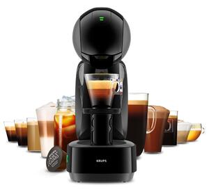 Кафемашина на капсули Krups Nescafe Dolce Gusto Infinissima Touch, 1600W, 15 bar, 1.2 l. обем на резервоара за вода, черна