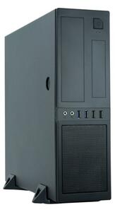 Кутия Chieftec Mesh Chassis CS-12B-300, mATX/Mini ITX, 2x USB 3.0, черна, с захранване 300W