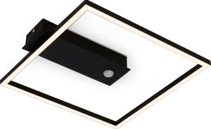 Briloner 3770-015 - LED таванно осветително тяло с вграден сензор FRAME LED/14W/230V 3000K 32x30 cm черно