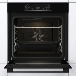 Фурна за вграждане Gorenje BO6735E05B, клас А, 77л. обем, AirFry готвене с горещ въздух, PerfectGrill, AquaClean, FastPreheat, FrozenBake, StepBake, GentleBake, черна