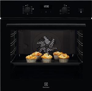 Фурна за вграждане Electrolux EOD5C50Z, 72л. обем, каталитично почистване, функция SteamBake, LED дисплей, черна