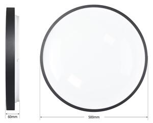 Brilagi - LED димируемо осветително тяло GLASS POOL DOUBLE LED/60W/230V 50 cm черно + дистанционно управление