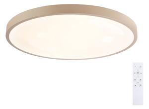 Brilagi - димируемо LED осветително тяло GLASS POOL DOUBLE LED/80W/230V 60 cm бежово + с дистанционно управление
