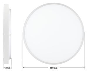 Brilagi - димируемо LED осветително тяло GLASS POOL DOUBLE LED/60W/230V 50 см, бяло + дистанционно управление