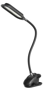 Immax 08998L - LED+CCT димируема настолна лампа с щипка CLIP 7,5W/230V черна