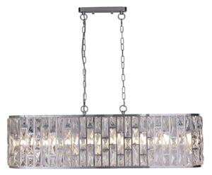 Searchlight 65818-8CC - Полилей на верига BIJOU 8xE14/40W/230V