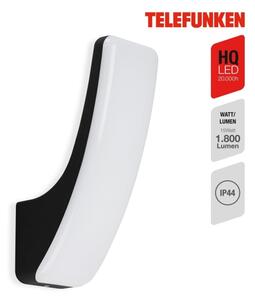 Telefunken 311605TF - LED Екстериорен аплик LED/15W/230V IP44 черен