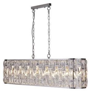 Searchlight 65818-8CC - Полилей на верига BIJOU 8xE14/40W/230V