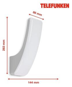 Telefunken 311604TF - LED Екстериорен аплик LED/15W/230V IP44 сребрист