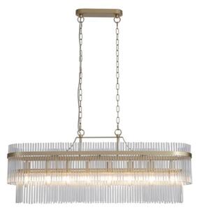 Searchlight 11400-8GO - Полилей на верига LARA 8xE14/60W/230V