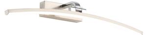 Searchlight 79822-50SS-LED Осветително тяло за картини SANTORINI LED/10,88W/230V сребристо