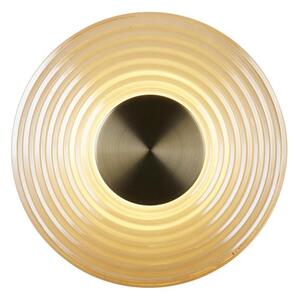 Searchlight 32210AM - LED Димируемо стенно осветително тяло CLEO LED/9,4W/230V месинг
