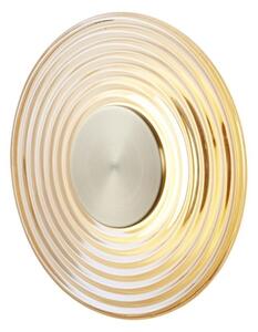 Searchlight 32210AM - LED Димируемо стенно осветително тяло CLEO LED/9,4W/230V месинг