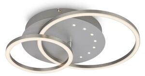 Brilo - Димируемо LED таванно осветително тяло LED/26W/230V 3000K матов хром